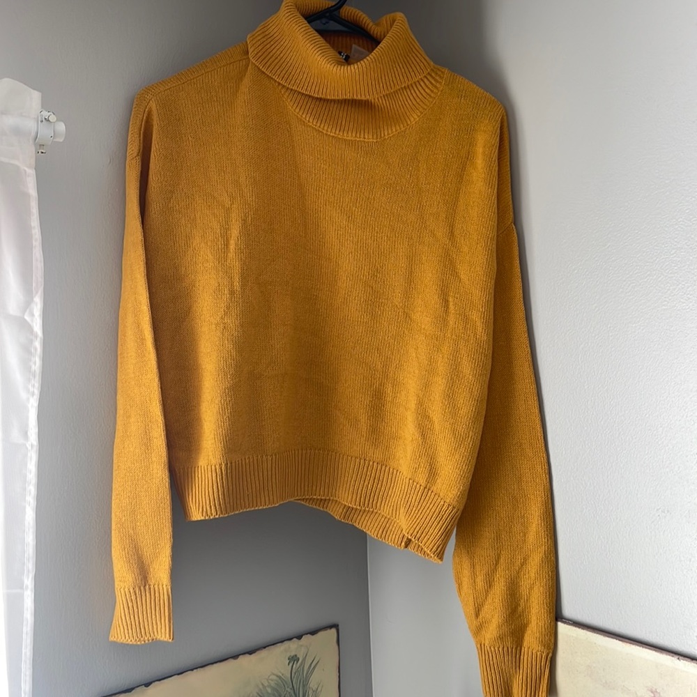 Yellow Turtleneck